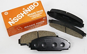 КОЛОДКИ ТОРМОЗНЫЕ ДИСКОВЫЕ NISSHINBO NP7009