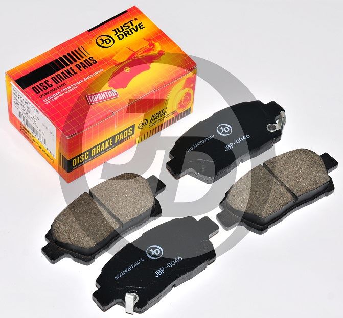 КОЛОДКИ ТОРМОЗНЫЕ ДИСКОВЫЕ JD JBP0046