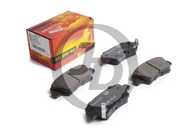 КОЛОДКИ ТОРМОЗНЫЕ ДИСКОВЫЕ JD JBP0363