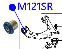 САЙЛЕНТБЛОК ФОРТУНА M121SR
