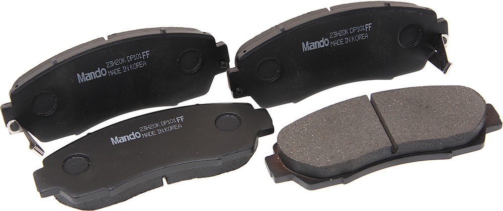 КОЛОДКИ ТОРМОЗНЫЕ ДИСКОВЫЕ MANDO MPO09