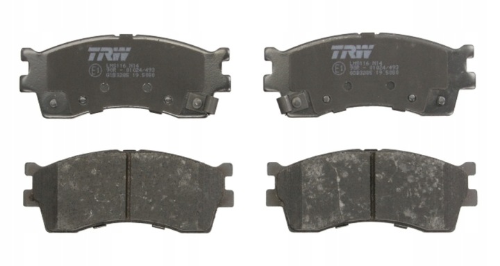 КОЛОДКИ ТОРМОЗНЫЕ ДИСКОВЫЕ TRW GDB3285
