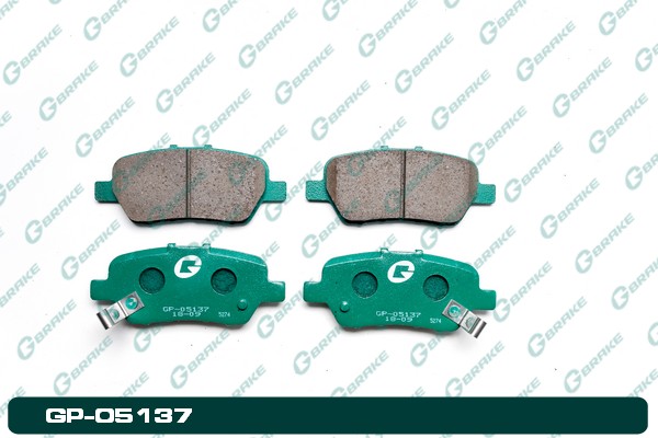 КОЛОДКИ ТОРМОЗНЫЕ ДИСКОВЫЕ G-BRAKE GP05137