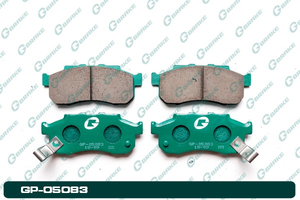 КОЛОДКИ ТОРМОЗНЫЕ ДИСКОВЫЕ G-BRAKE GP05083