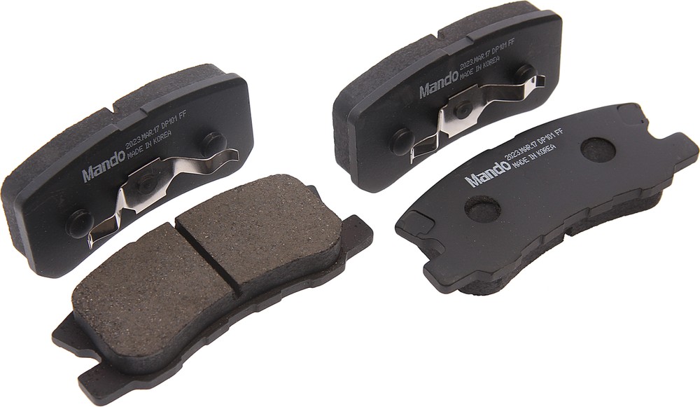 КОЛОДКИ ТОРМОЗНЫЕ ДИСКОВЫЕ MANDO MPM10