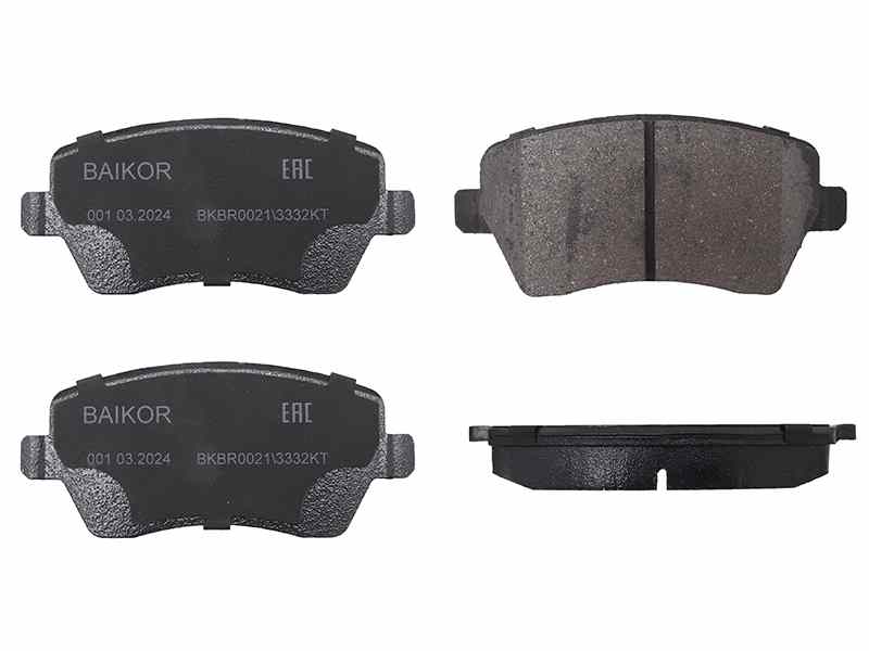 КОЛОДКИ ТОРМОЗНЫЕ ДИСКОВЫЕ BAIKOR BKBR0021
