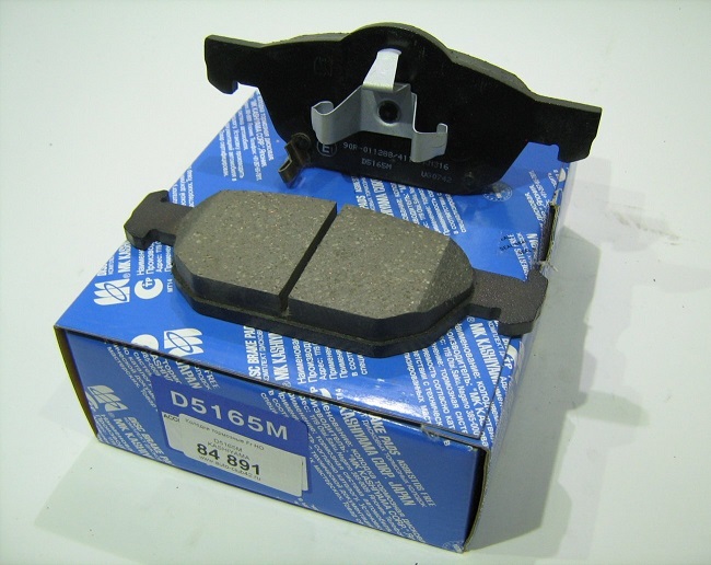 КОЛОДКИ ТОРМОЗНЫЕ ДИСКОВЫЕ KASHIYAMA D5165M