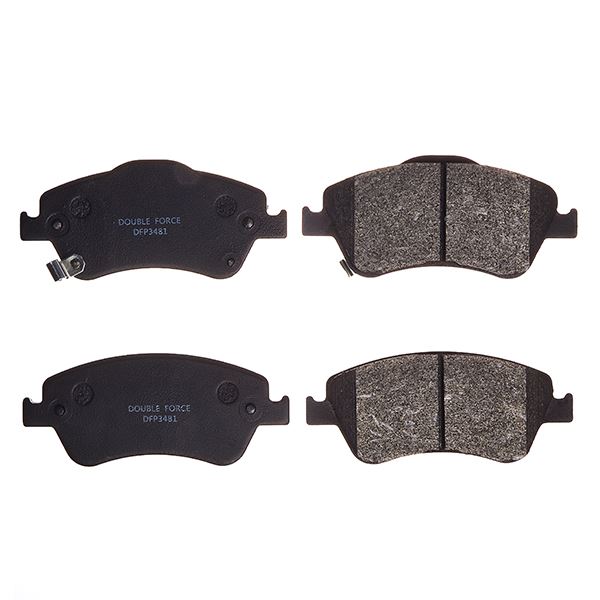 КОЛОДКИ ТОРМОЗНЫЕ ДИСКОВЫЕ DOUBLE FORCE DFP3481