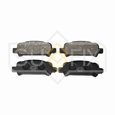 КОЛОДКИ ТОРМОЗНЫЕ ДИСКОВЫЕ SUFIX SX1421