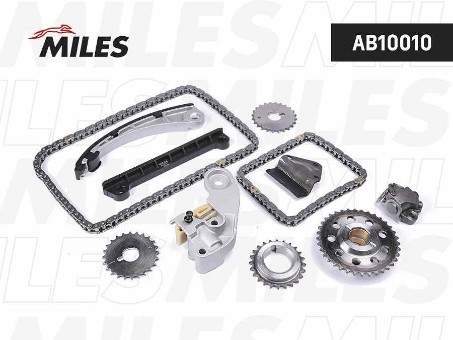 РЕМКОМПЛЕКТ ЦЕПИ ГРМ MILES AB10010