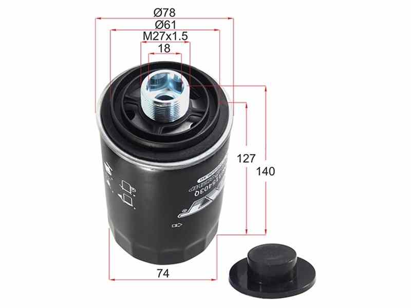 ФИЛЬТР МАСЛЯНЫЙ SAT ST06J115403Q