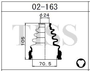 ПЫЛЬНИК ПРИВОДА MARUICHI 1-56 02163