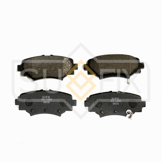 КОЛОДКИ ТОРМОЗНЫЕ ДИСКОВЫЕ SUFIX SX1280