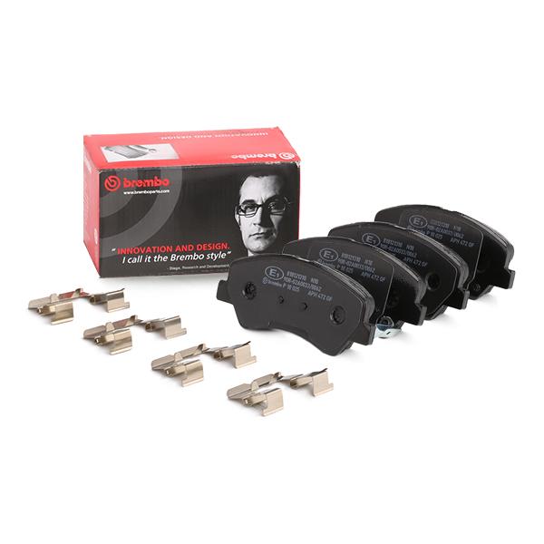 КОЛОДКИ ТОРМОЗНЫЕ ДИСКОВЫЕ BREMBO P18025