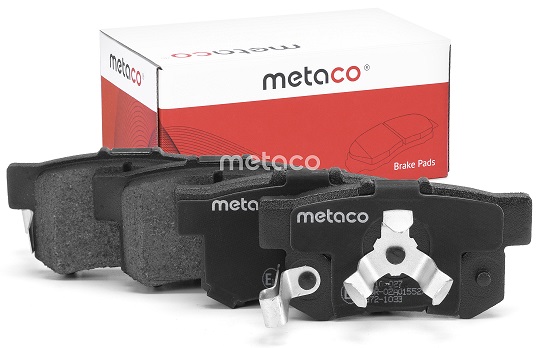 КОЛОДКИ ТОРМОЗНЫЕ ДИСКОВЫЕ METACO 3010027