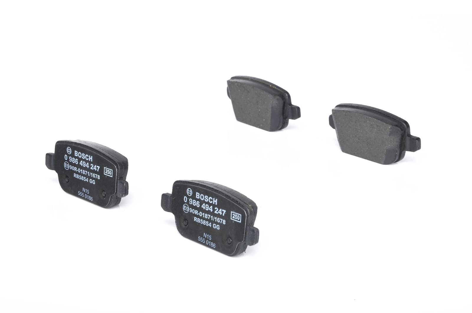 КОЛОДКИ ТОРМОЗНЫЕ ДИСКОВЫЕ BOSCH 0986494247