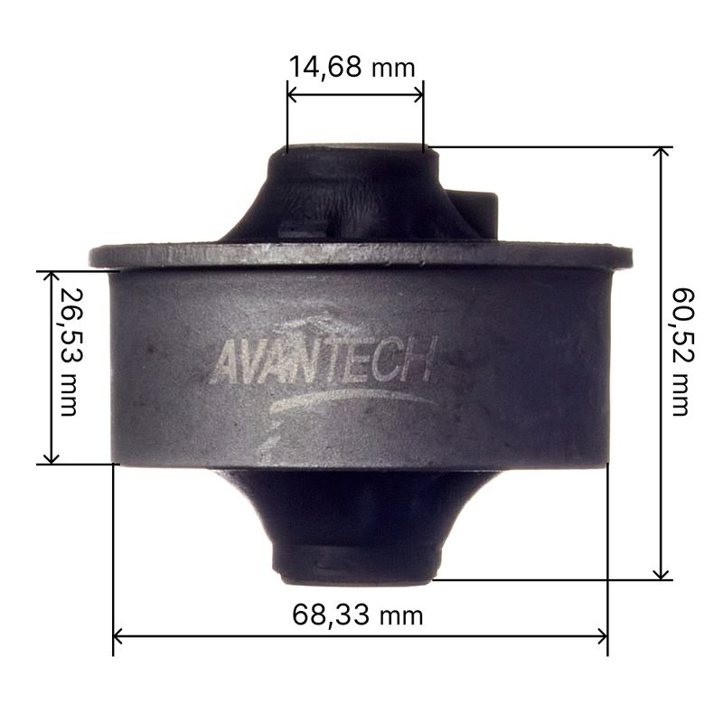 САЙЛЕНТБЛОК РЫЧАГА ПОДВЕСКИ AVANTECH ASB0108