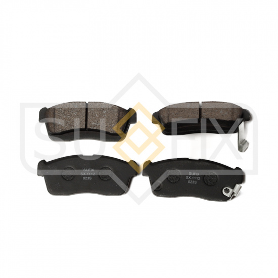 КОЛОДКИ ТОРМОЗНЫЕ ДИСКОВЫЕ SUFIX SX1112
