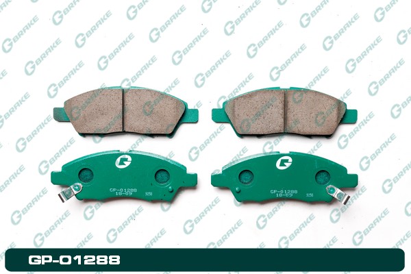 КОЛОДКИ ТОРМОЗНЫЕ ДИСКОВЫЕ G-BRAKE GP01288