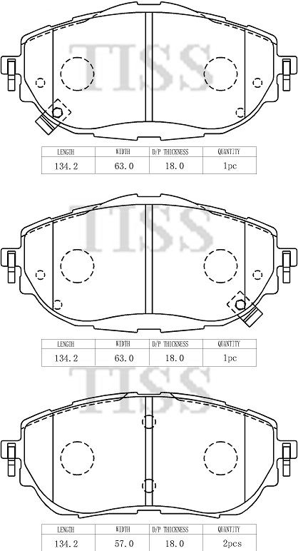 КОЛОДКИ ТОРМОЗНЫЕ ДИСКОВЫЕ PARAUT T281167Y