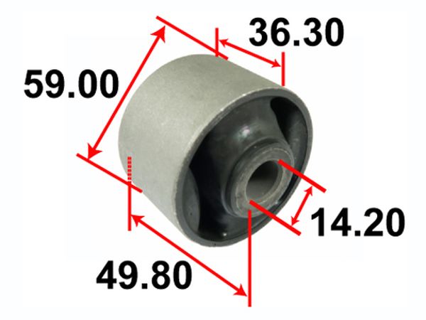 САЙЛЕНТБЛОК РЫЧАГА ПОДВЕСКИ TENACITY AAMTO1134