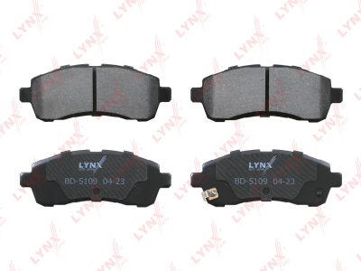 КОЛОДКИ ТОРМОЗНЫЕ ДИСКОВЫЕ LYNXauto BD5109