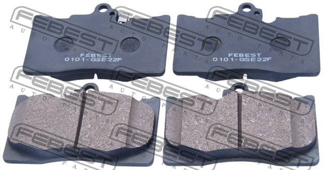 КОЛОДКИ ТОРМОЗНЫЕ ДИСКОВЫЕ FEBEST 0101GSE22F