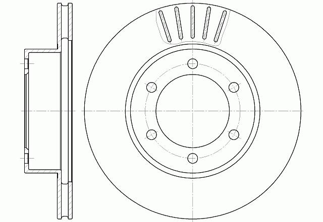 ДИСК ТОРМОЗНОЙ G-BRAKE GR02339