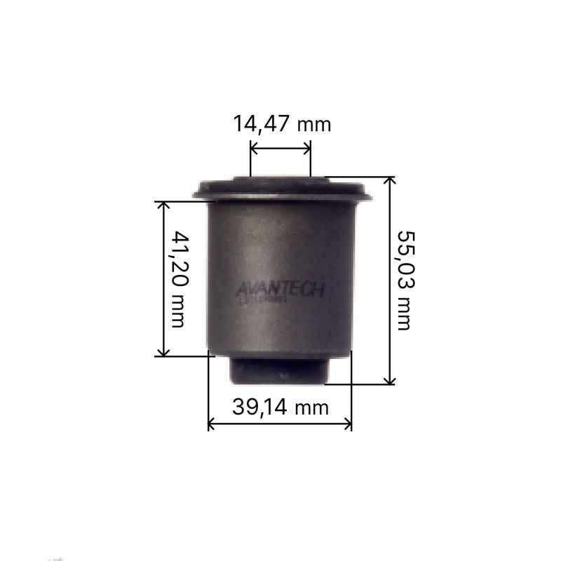 САЙЛЕНТБЛОК РЫЧАГА ПОДВЕСКИ AVANTECH ASB0268