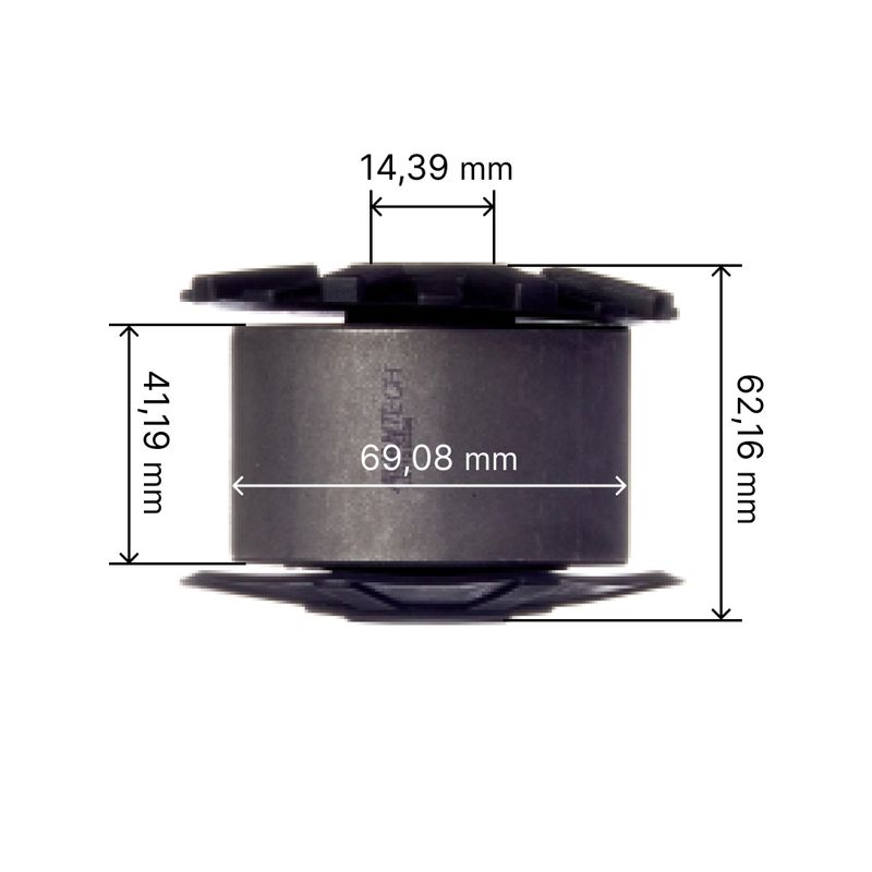 САЙЛЕНТБЛОК РЫЧАГА ПОДВЕСКИ AVANTECH ASB0284