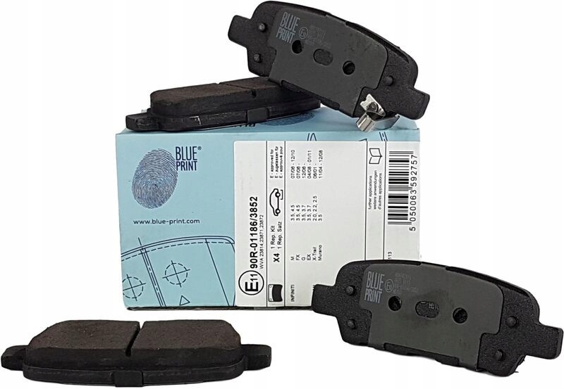 КОЛОДКИ ТОРМОЗНЫЕ ДИСКОВЫЕ Blue Print ADN142113