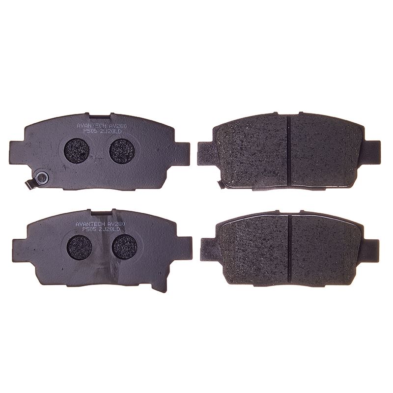 КОЛОДКИ ТОРМОЗНЫЕ ДИСКОВЫЕ AVANTECH AV280