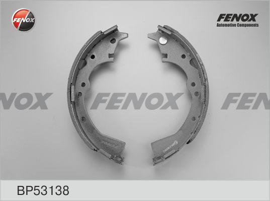 КОЛОДКИ ТОРМОЗНЫЕ БАРАБАННЫЕ FENOX BP53138