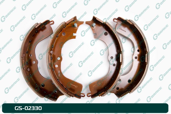 КОЛОДКИ ТОРМОЗНЫЕ БАРАБАННЫЕ G-BRAKE GS02330