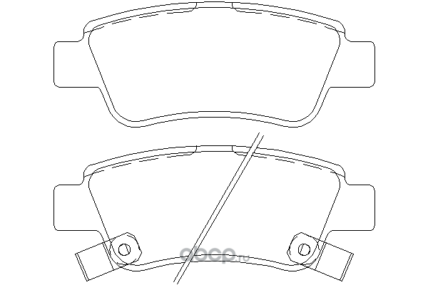 КОЛОДКИ ТОРМОЗНЫЕ ДИСКОВЫЕ IXAT X3P0111