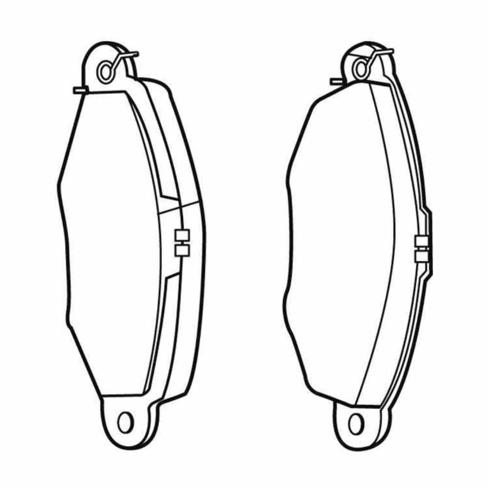 КОЛОДКИ ТОРМОЗНЫЕ ДИСКОВЫЕ PARAUT T281317
