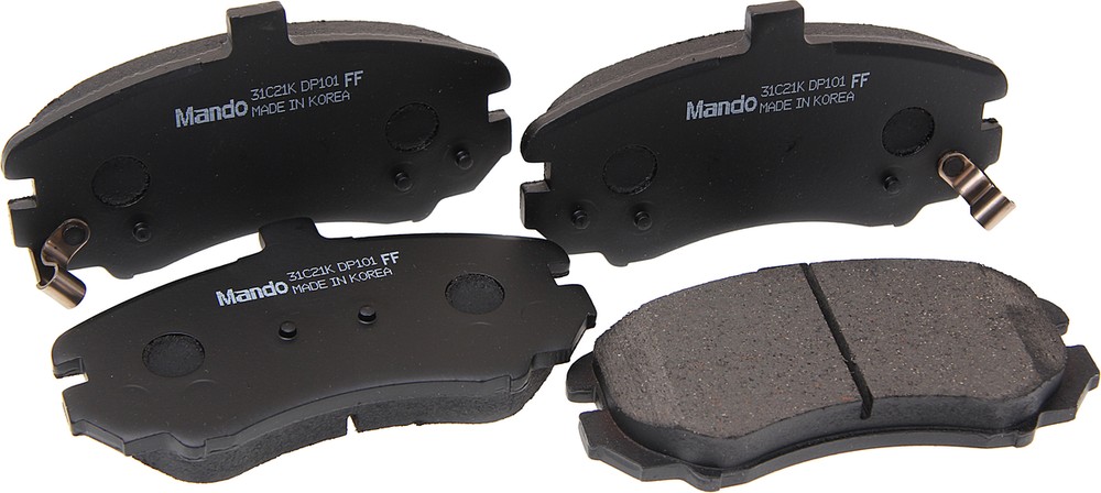 КОЛОДКИ ТОРМОЗНЫЕ ДИСКОВЫЕ MANDO MPH36
