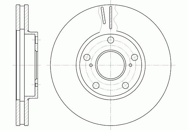 ДИСК ТОРМОЗНОЙ G-BRAKE GR02209