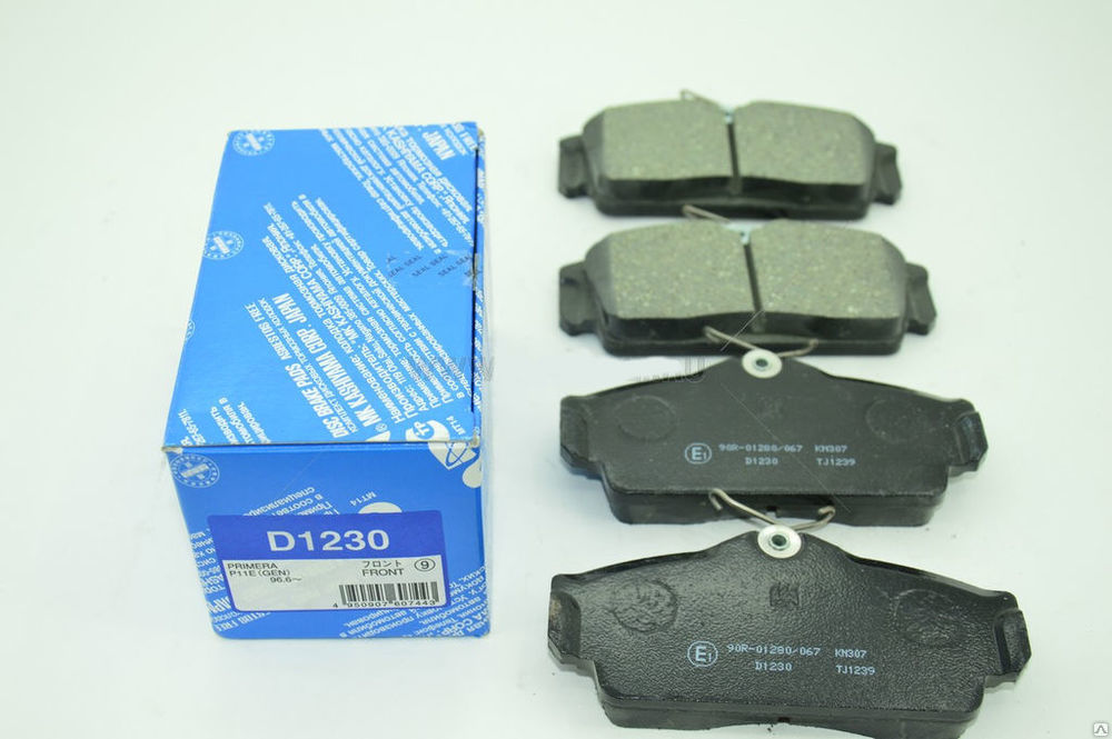 КОЛОДКИ ТОРМОЗНЫЕ ДИСКОВЫЕ KASHIYAMA D1230