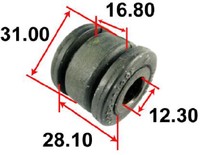 САЙЛЕНТБЛОК РУЛЕВОЙ РЕЙКИ TENACITY AAMTO1045