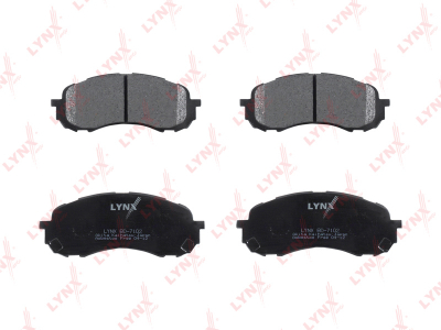 КОЛОДКИ ТОРМОЗНЫЕ ДИСКОВЫЕ LYNXauto BD7102