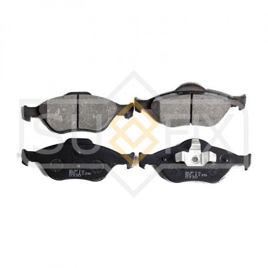 КОЛОДКИ ТОРМОЗНЫЕ ДИСКОВЫЕ SUFIX SX1126