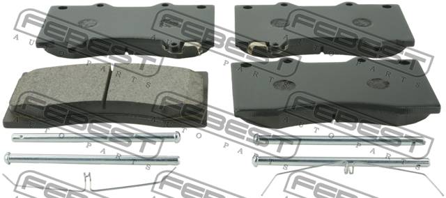 КОЛОДКИ ТОРМОЗНЫЕ ДИСКОВЫЕ FEBEST 0201Y62F