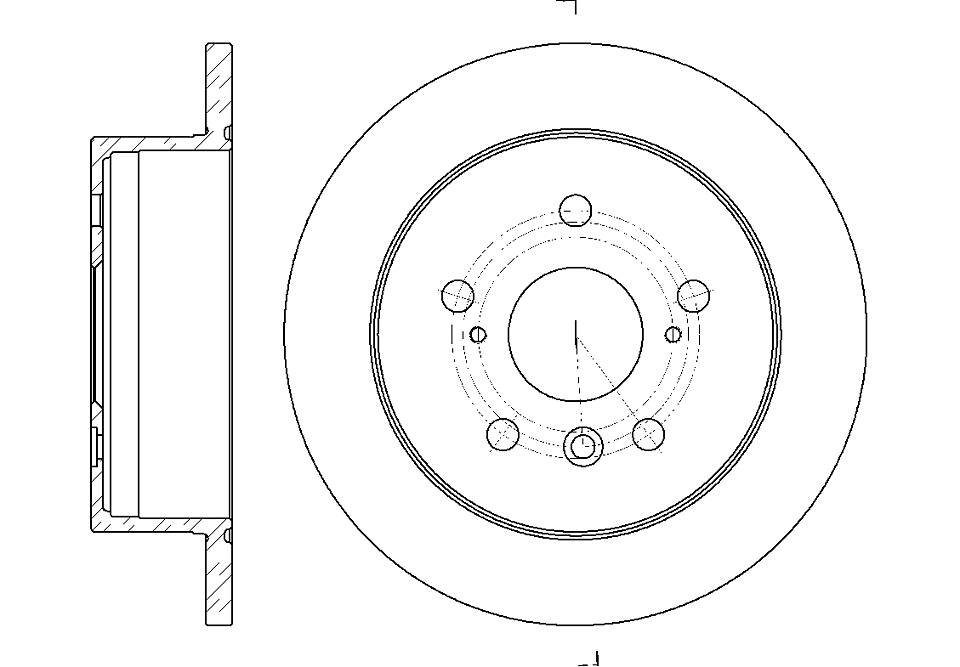 ДИСК ТОРМОЗНОЙ G-BRAKE GR01444