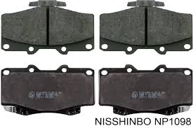 КОЛОДКИ ТОРМОЗНЫЕ ДИСКОВЫЕ NISSHINBO NP1098