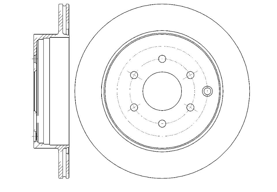 ДИСК ТОРМОЗНОЙ G-BRAKE GR20740