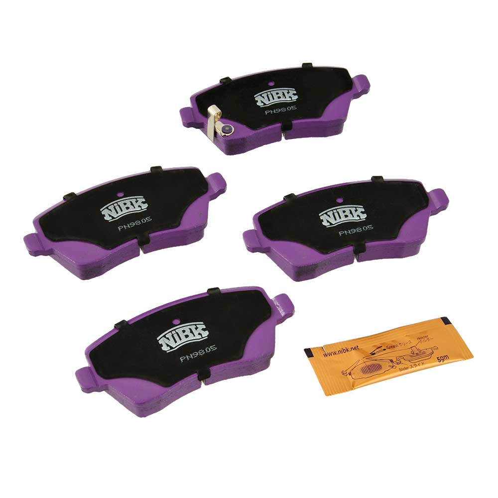 КОЛОДКИ ТОРМОЗНЫЕ ДИСКОВЫЕ NIBK PN9805