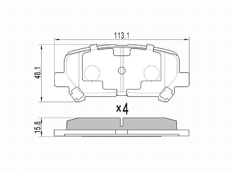 КОЛОДКИ ТОРМОЗНЫЕ ДИСКОВЫЕ SAT ST43022STXA00
