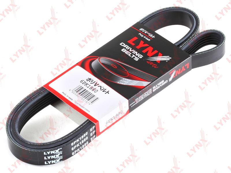 РЕМЕНЬ ПОЛИКЛИНОВЫЙ LYNXauto 6PK1880