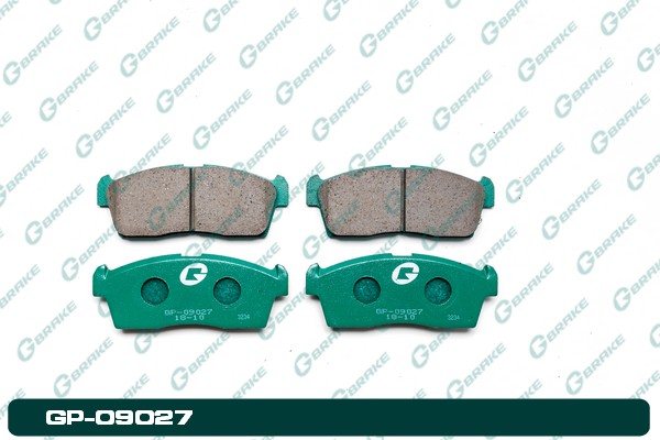 КОЛОДКИ ТОРМОЗНЫЕ ДИСКОВЫЕ G-BRAKE GP09027
